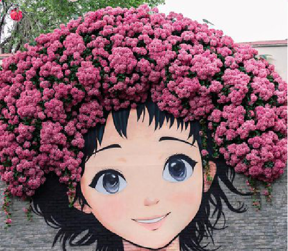 株洲墙体彩绘-网红墙打卡