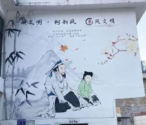 株洲分享几个墙绘保养知识。