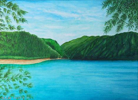 株洲在墙绘中，如何绘画绿水青山？