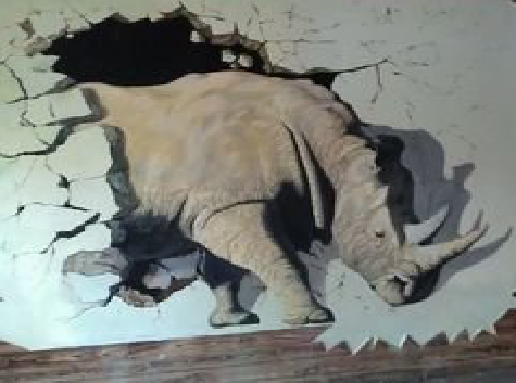 株洲在墙绘中，如何绘制3D效果？