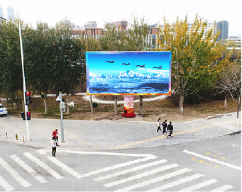 株洲户外大屏广告投放要点。