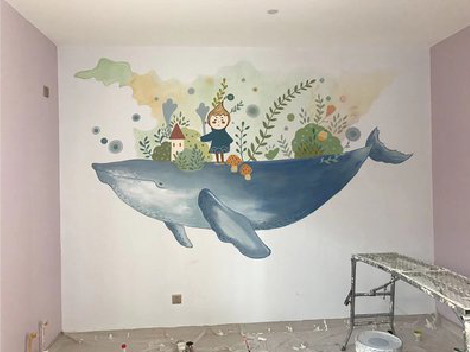 株洲手绘墙的特点及优势。