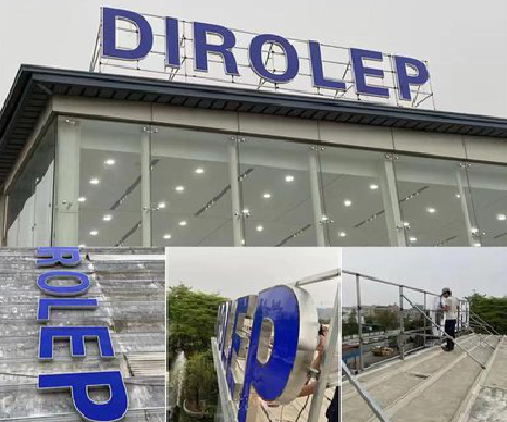 株洲楼顶发光字安装的注意事项。